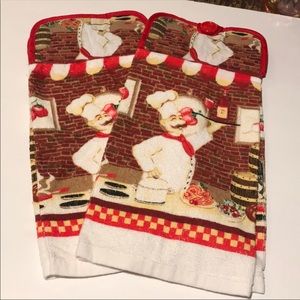 Sold‼️Kitchen hanging Towels✨